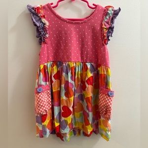 BNWT Girls MATILDA JANE Hearts 💕 Top size 8